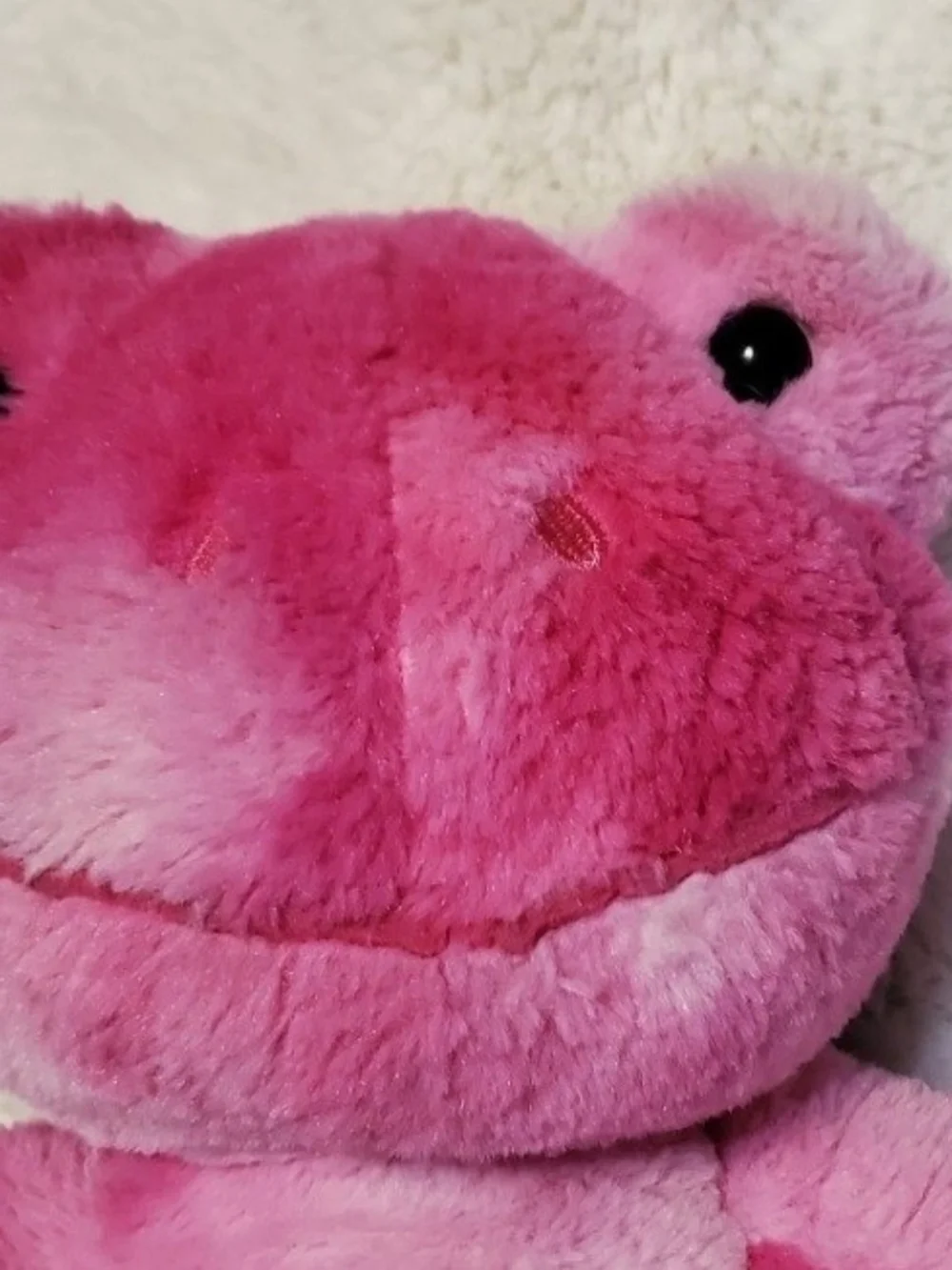 Build-A-Bear Pink Tie Dye Frog Plush